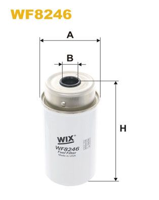 WIX FILTERS Kütusefilter WF8246